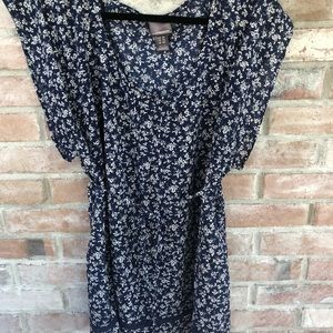 Motherhood Maternity Blue Blouse Shirt XL